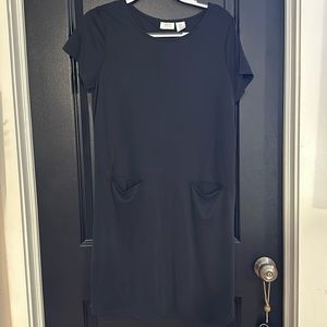 black/ gray dress